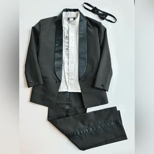 Kids Black Formal Suit Set